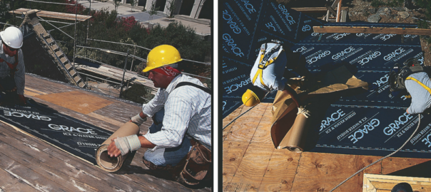 Construction Workers on Roof